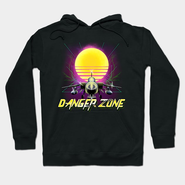 Danger Zone Hoodie by Carbon Fiberic